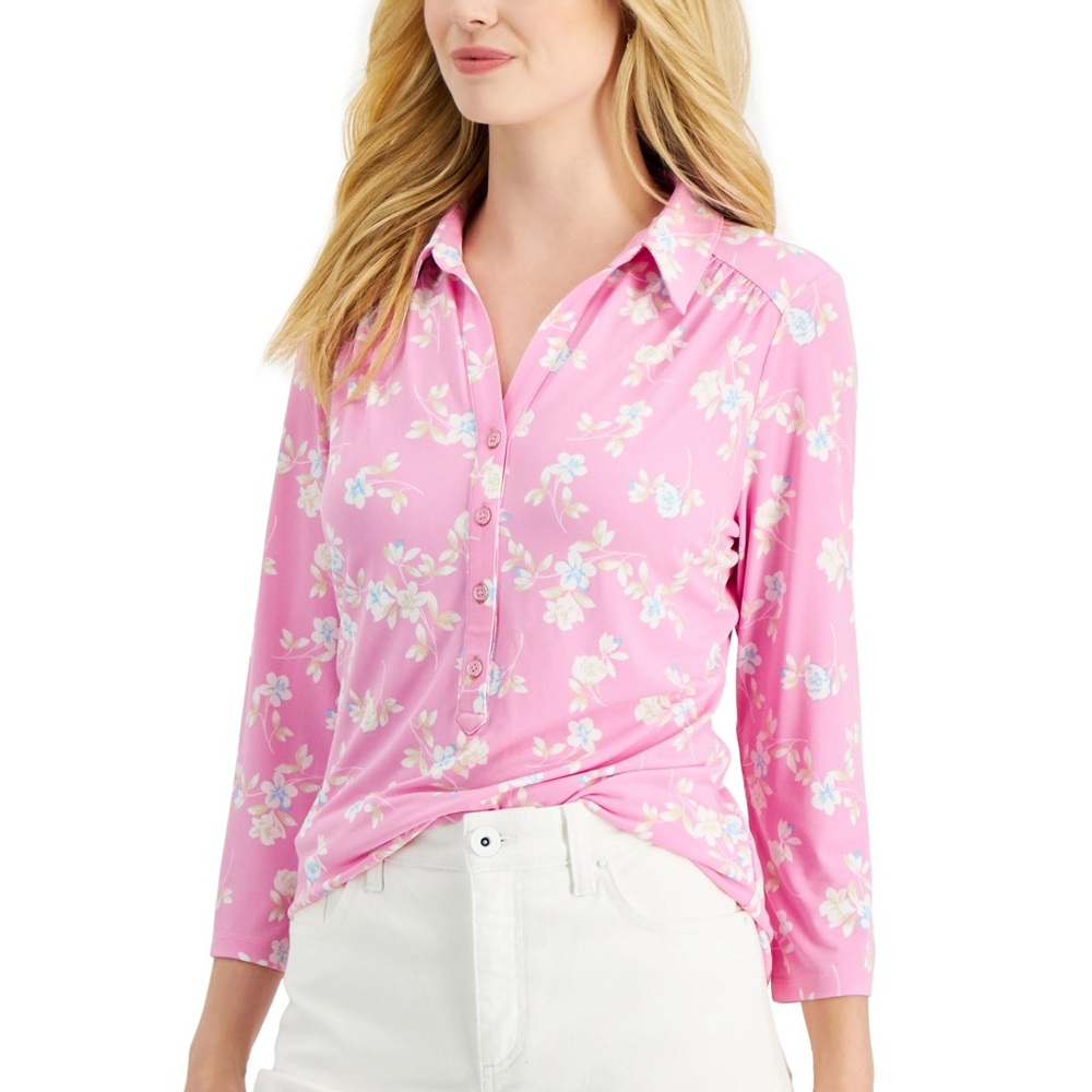 Charter club floral shirt